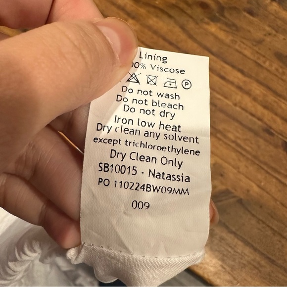 House of CB Natassia White Cotton Mini Dress Medium - Picture 8 of 12